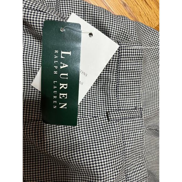 Vintage‎ Lauren Ralph Lauren menswear look pleated cuffed pants 14 NWT Lined - Picture 2 of 6